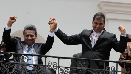 Rafael Correa Y lenín Moreno