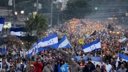 Protestas en Honduras contra Juan Orlando Hernández 700x352