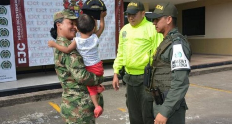 rescatan a menor de edad indigena secuestrado por la farc en colombia 31689