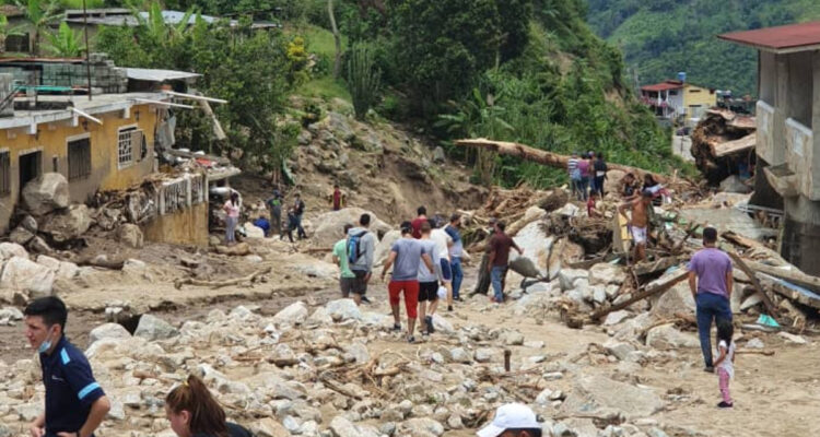 Mérida Reportan nueve parroquias afectadas por lluvias