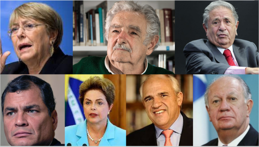Collage Expresidentes